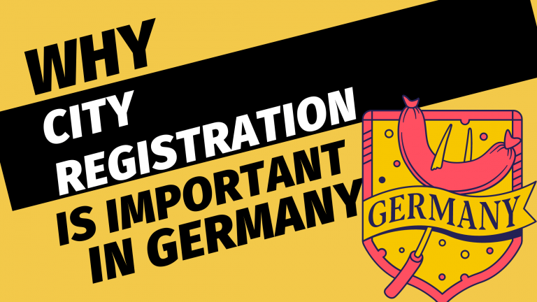 Importance of Registration Certificate (Anmeldebescheinigung) 12 Importance of Registration Certificate (Anmeldebescheinigung)